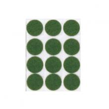 Satco Products Inc. 90/488 - Green Felt; 3/4" Dots; Sold By Roll Only (1000 per Roll)