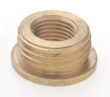 Satco Products Inc. 90/765 - Brass Reducing Bushing; Unfinished; 3/8 M x 1/4 F; With Shoulder