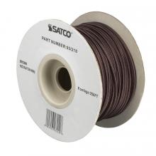 Satco Products Inc. 93/210 - Pulley Bulk Wire; 18/2 Rayon Braid 90C; 250 Foot/Spool; Brown