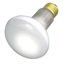 Satco Products Inc. S2810 - 30 Watt R20 Incandescent; Frost; 2000 Average rated hours; 185 Lumens; Medium base; 130 Volt