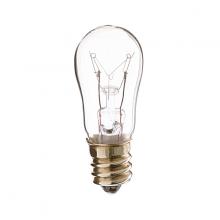 Satco Products Inc. S4569 - 6 Watt S6 Incandescent; Clear; 1500 Average rated hours; 40 Lumens; Candelabra base; 12 Volt