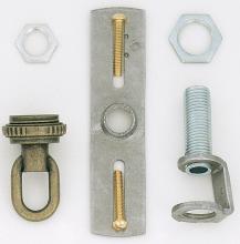 Satco Products Inc. S70/352 - Loop And Ring Kit; Antique Brass Finish