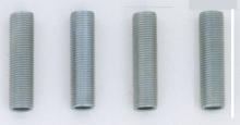 Satco Products Inc. S70/601 - 4 Steel Nipples; 1/8 IPS; Running Thread; 1-1/2" Length