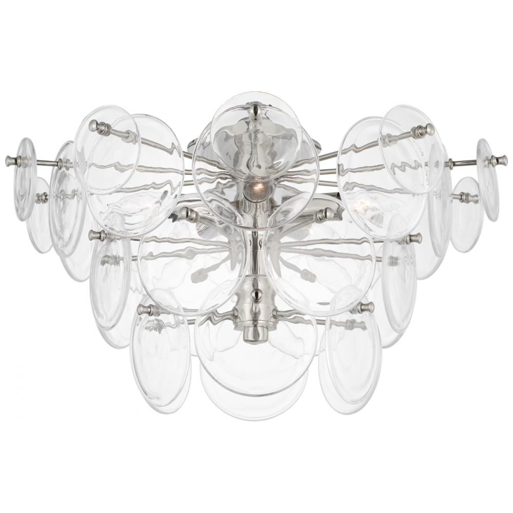 VC Studio Collection Loire Tiered Flush Mount - Thumbnail 2