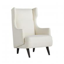 Arteriors Home 8155 - Budelli Wing Chair Cloud Boucle Grey Ash