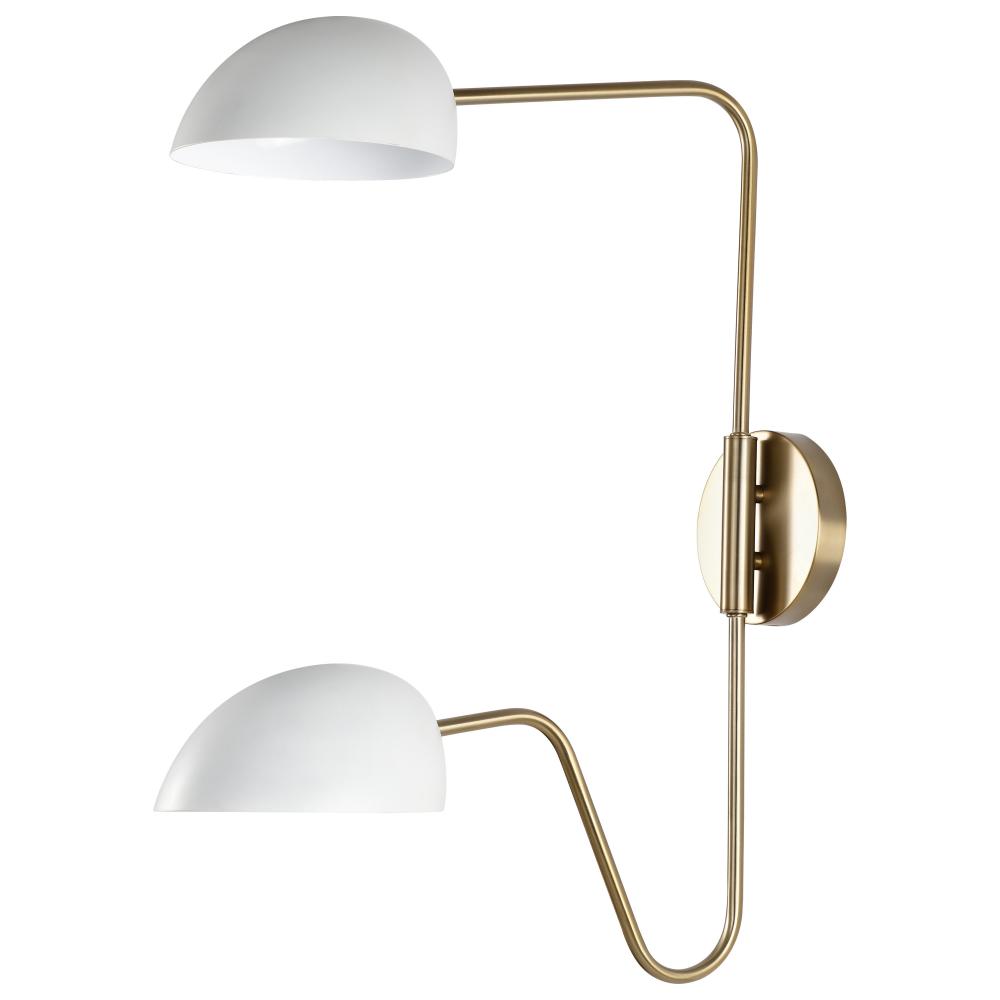 TRILBY 2 LIGHT WALL SCONCE