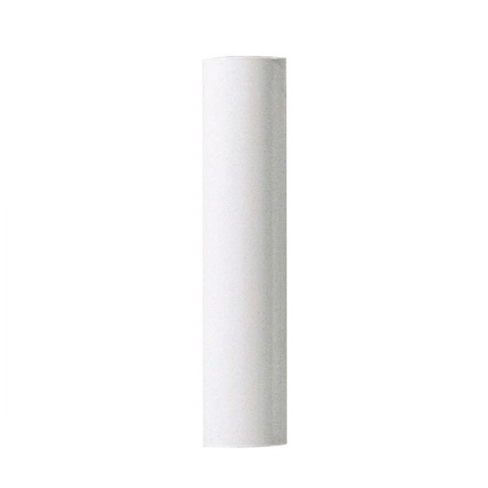 4"WHT PLASTIC CANDLE COVER