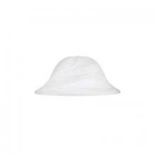 Capital G224 - White Faux Alabaster Glass