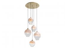 Avenue Lighting HF8145-BB-WH - Sonoma Ave. Collection 3 Light Pendant Cluster