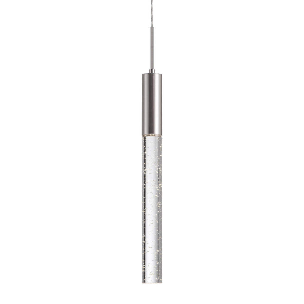 Pendula 21-in Brushed Nickel LED Pendant