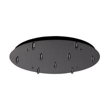 Kuzco Lighting Inc CNP09AC-BC - Canopy Black Chrome LED Canopies