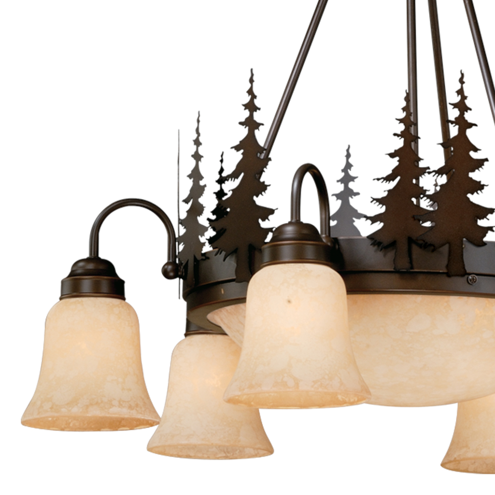 Vaxcel International Yosemite Chandelier - Thumbnail 4
