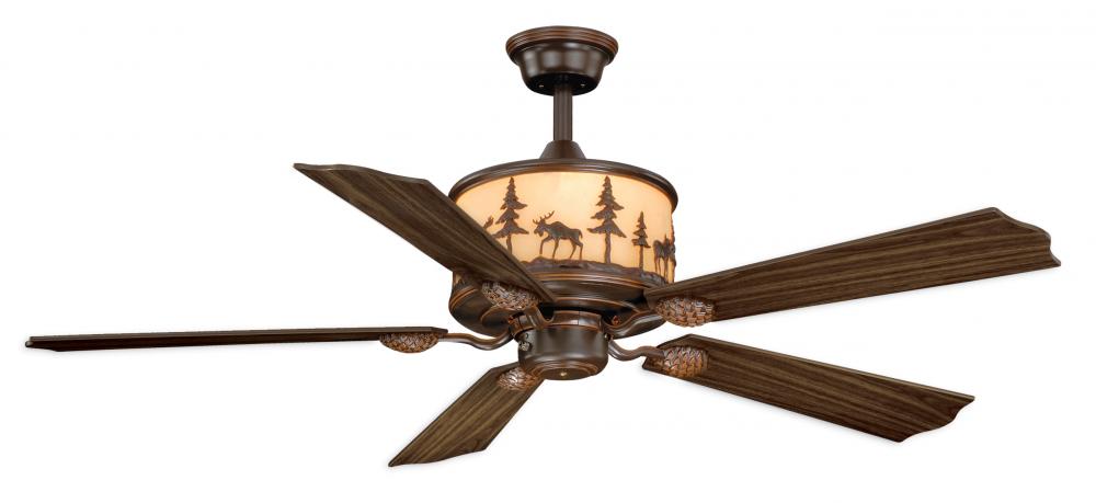 Vaxcel International Yellowstone Moose Ceiling Fan - Thumbnail 3