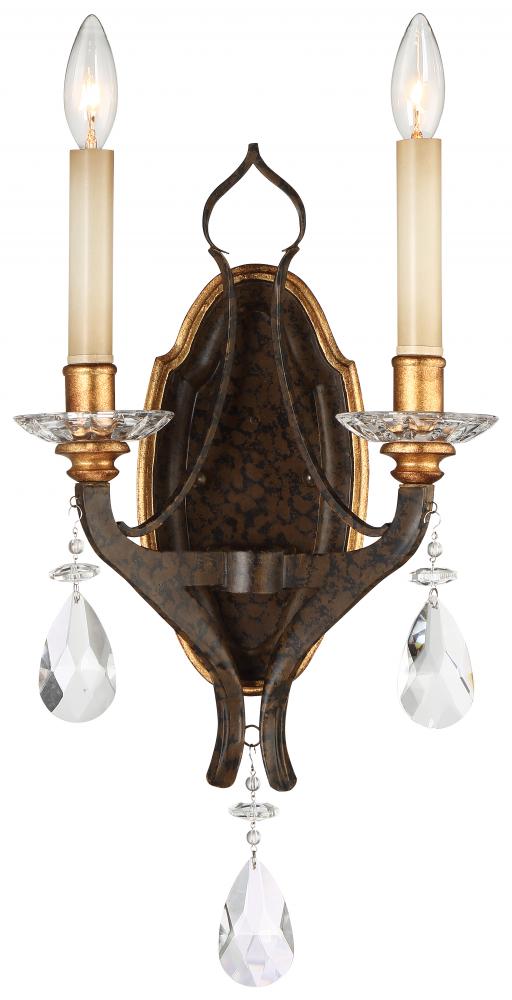 Minka Metropolitan Chateau Nobles Wall Sconce
