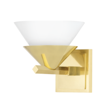 Hudson Valley 6401-AGB - 1 LIGHT WALL SCONCE