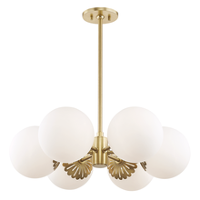 Mitzi by Hudson Valley Lighting H193806-AGB - Paige Chandelier
