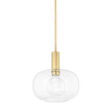 Mitzi by Hudson Valley Lighting H403701-AGB - Harlow Pendant