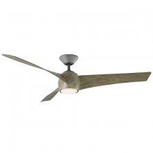 Modern Forms US - Fans Only FR-W2103-58L35GHWW - Twirl Downrod ceiling fan