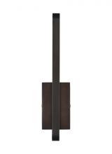 Visual Comfort & Co. Modern Collection 700BCBND13Z-LED930-277 - Banda Modern dimmable LED 13 Wall/Bath Vanity Light in a Dark Bronze finish