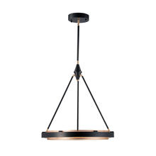 Alora Lighting PD302724CBGS - Duo 24-in Classic Black/Gold Shimmer LED Pendant