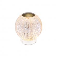 Alora Lighting TL321903NB - Marni 3-in Natural Brass LED Table Lamp
