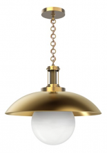Alora Lighting PD351401VB - Oviatt Vintage Brass 1 Light Pendant