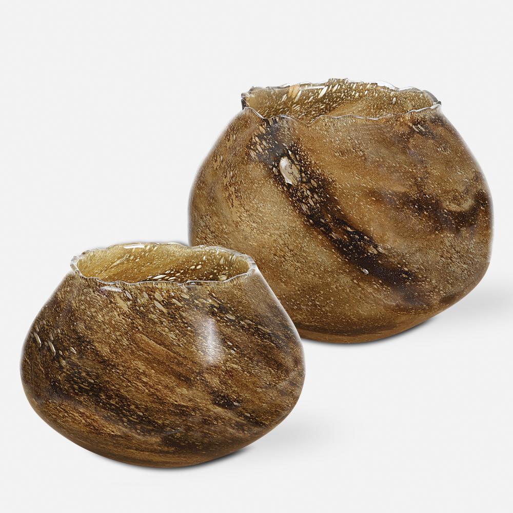 Uttermost Tortoise Glass Vase