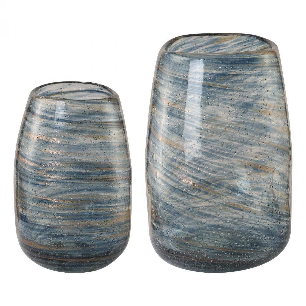 Uttermost Aurora Swirl Vase - Thumbnail 2