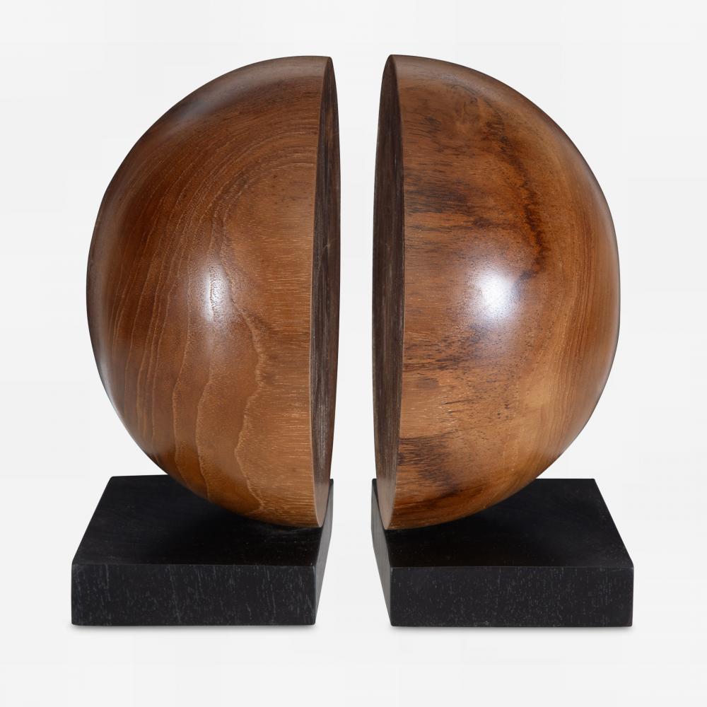 Uttermost Teak And Noir Bookends
