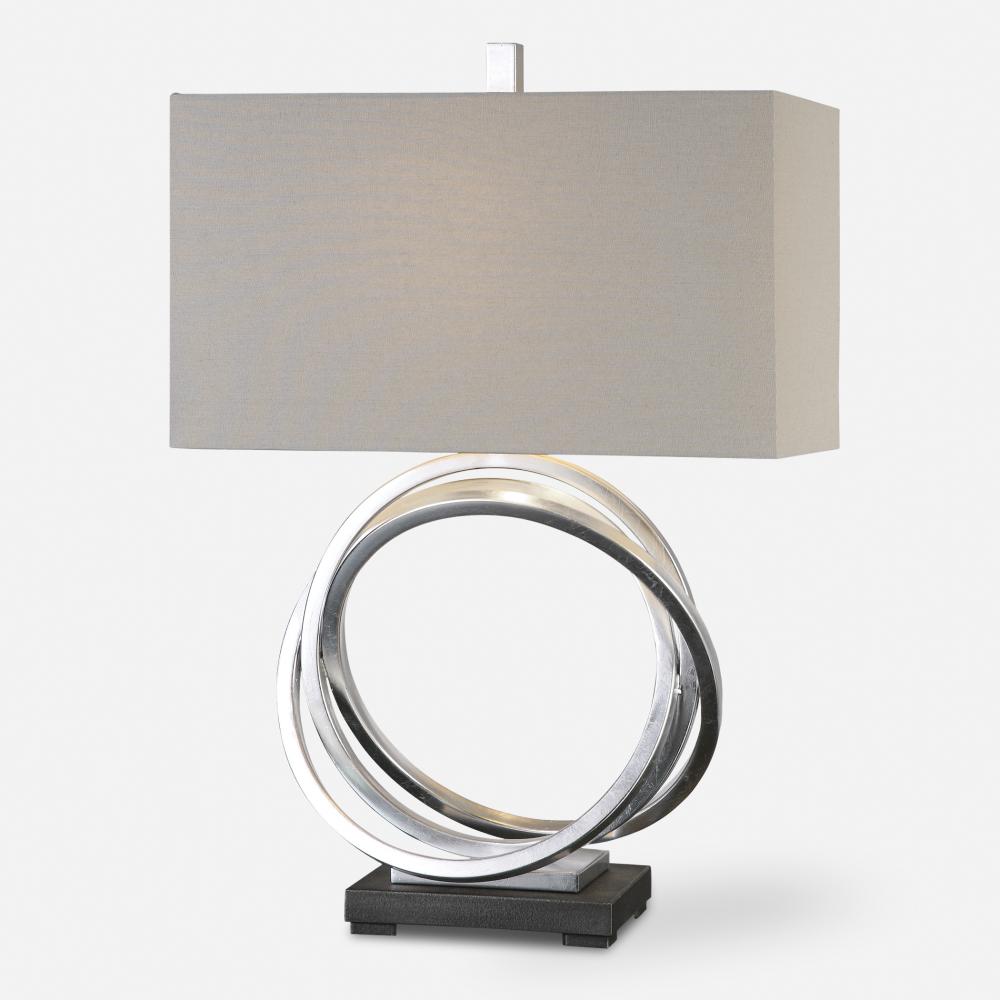 Uttermost Soroca Silver Rings Lamp