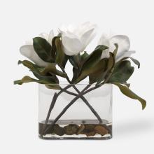 Uttermost 60186 - Uttermost Middleton Magnolia Flower Centerpiece
