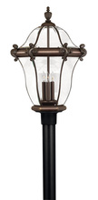 Hinkley 2447CB - Extra Large Post Top or Pier Mount Lantern