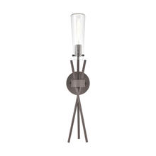 ELK Home 57240/1 - Stix 1-Light Sconce in Bronze Rust with Seedy Glass