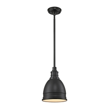 ELK Home 66860/1 - Carolton 1-Light Mini Pendant in Oil Rubbed Bronze with Matching Shade