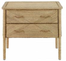 Currey 3000-0011 - Kaipo Rope Two-Drawer Chest