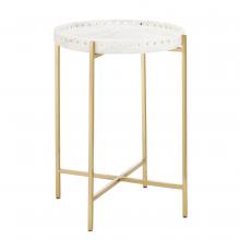 Currey 4000-0146 - Freya Marble Accent Table